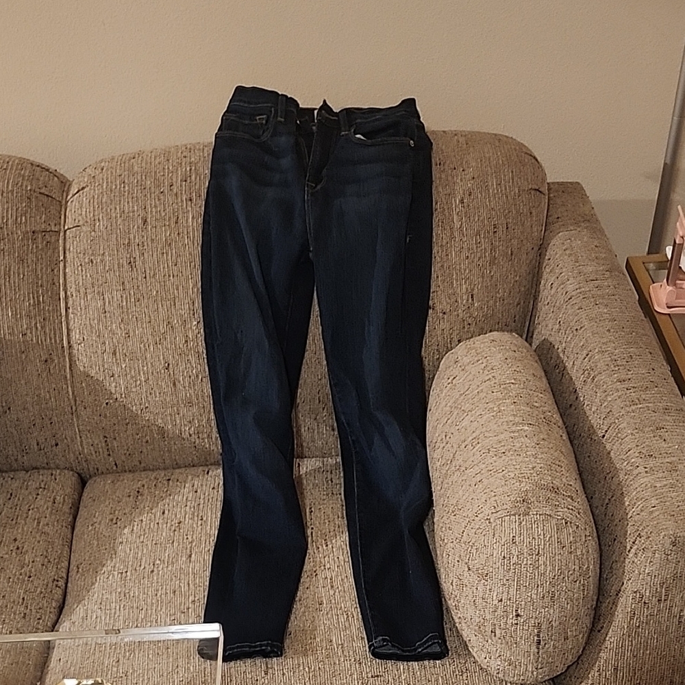 Frame Denim Dark Blue Women's Skinny Jeans